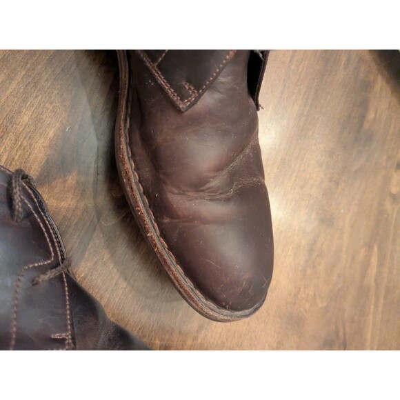 HS Trask Mens Chukka Boots Brown Leather Mens Size 10M EUC main image 4